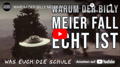 Warum der Fall Billy Meier echt ist 